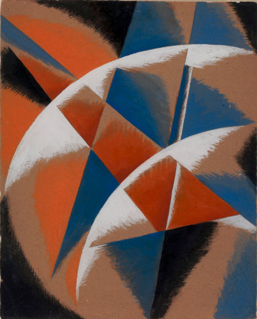 Lyubov Popova (1889–1924) Uzamsal Güç Konstrüksiyonu, 1921 