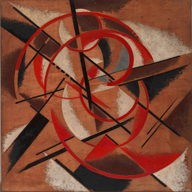 Lyubov Popova (1889–1924) Uzamsal Güç Konstrüksiyonu, 1921
