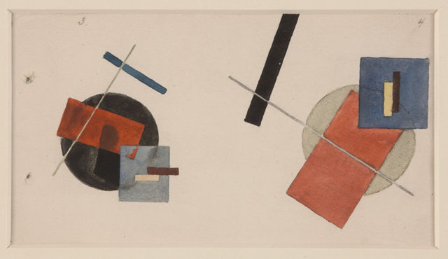 Ivan Kliun (1873-1943) Suprematist Çizim, 1922 
