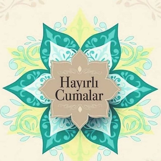 Avuç içlerinizde sakladığınız bütün duaların kabul olması dileğimle. Hâyırlı Cumalar.