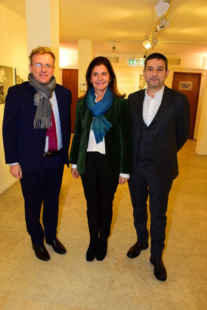 BERTRAND BUCHWALTER, OYA ECZACIBAŞI, LEVENT ÇALIKOĞLU,