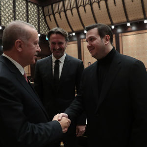 Cumhurbaşkanı Erdoğan sinemacılarla bir araya geldi! İşte fotoğraflar...