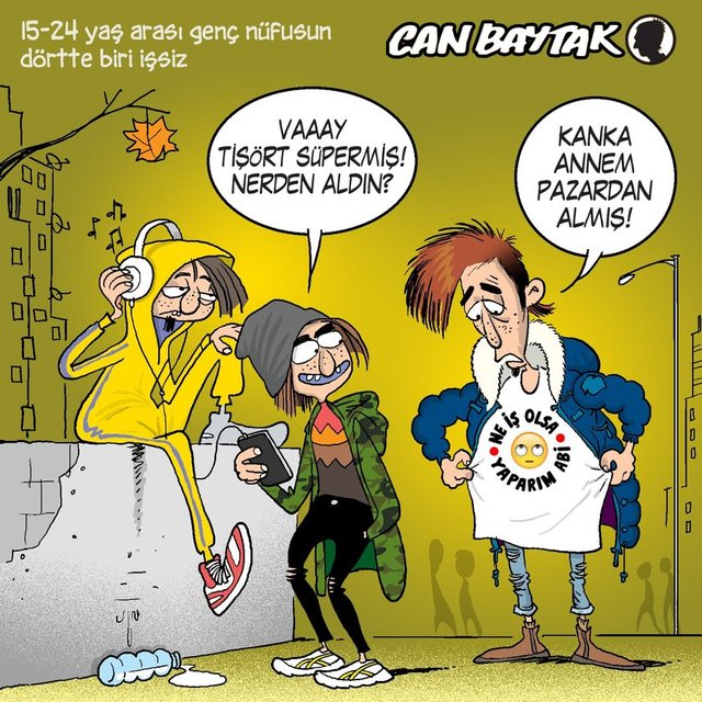 15-24 yaş arası genç nüfusun dörtte biri işsiz