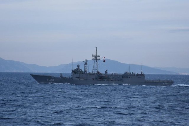 Tatbikatın Doğu Akdeniz'i kapsayan bölümüne, Marmaris Aksaz Limanı'ndan çıkan 5 fırkateyn, 4 hücumbot, 2 denizaltı, 2 mayın avlama gemisi, 1 amfibi çıkarma gemisi, 1 akaryakıt gemisi, 4 yeni tip karakol botu, 1 Sahil Güvenlik Arama Kurtarma Gemisi ve 3 yardımcı sınıf gemileri ile SAS, SAT ve Amfibi hücum timleri ve deniz ve hava kuvvetlerine bağlı unsurlar katılıyor.