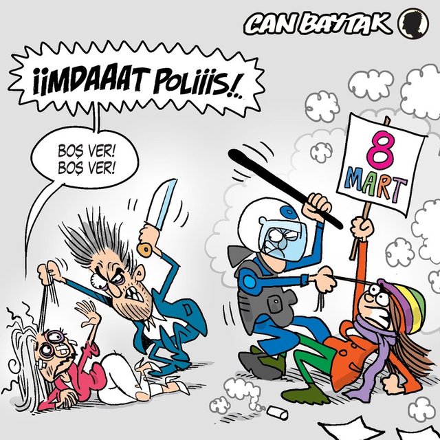 Kadınlar Günü yürüyüşü