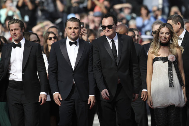 BRAD PITT, LEONARDO DICAPRIO, MARGOT ROBIE