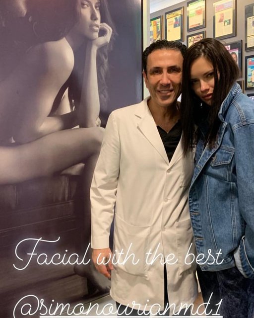 DR. SIMON OURIAN, ADRIANA LIMA