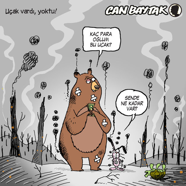 Uçak vardı, yoktu