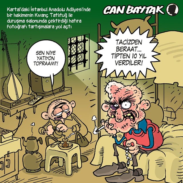 Kartal'daki İstanbul Anadolu Adliyesi'nde bir hakimenin Kıvanç Tatlıtuğ ile duruşma salonunda çektirdiği hatıra fotoğrafı tartışamlara yol açtı