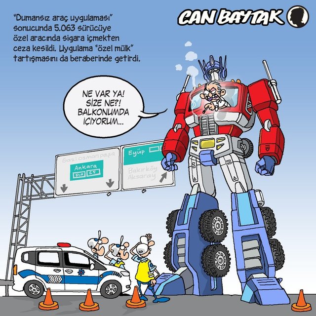 Araçta sigaraya ceza -  