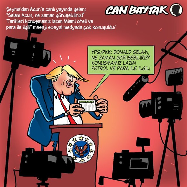 Canlı yayın mesajı