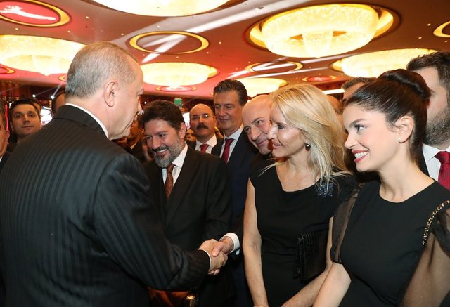 RECEP TAYYİP ERDOĞAN, FERİT-DİANA ŞAHENK