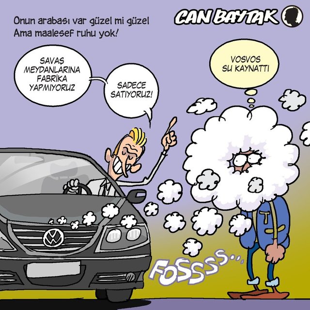 Vosvos su kaynattı