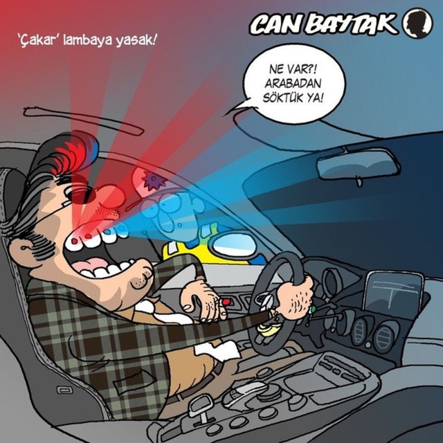Çakar yasağı