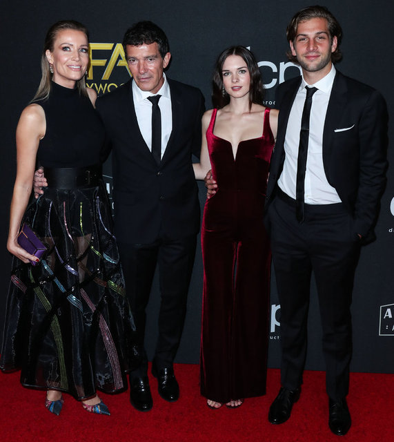 NICOLE KIMPEL, ANTONIE BANDERAS, STELLA BANDERAS, ELI MEYER
