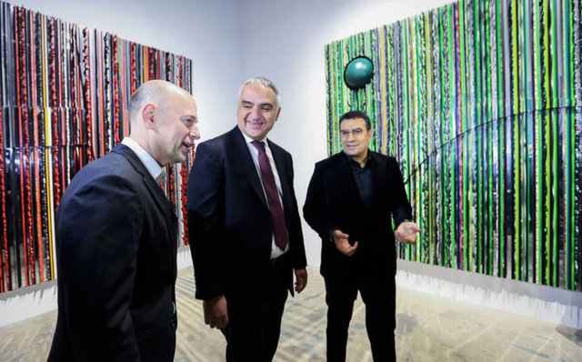 'Hafıza Odası'nın açılışına Kültür ve Turizm Bakanı Mehmet Nuri Ersoy da katıldı.