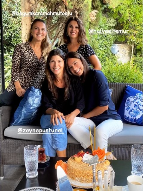 BURCU HANİF, ZEYNEP ÜSTÜNEL, HÜLYA ELTEMUR, BEGÜM KARAMAHMUTOĞLU
