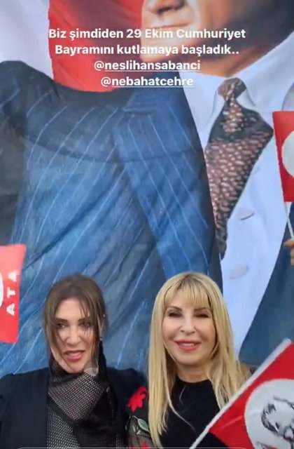 NESLİHAN SABANCI, NEBAHAT ÇEHRE