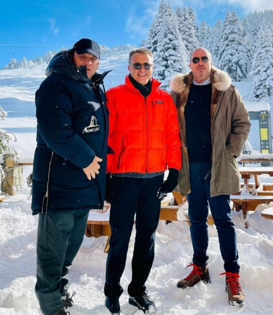 ENDER ALKOÇLAR, FİKRET ORMAN, LEVENT KIZIL ULUDAĞ'DA BİR ARAYA GELDİ.