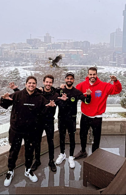 HAKAN SABANCI, FETHİ KAMIŞLI İSTANBUL'DA KARIN TADINI ÇIKARTTI.
