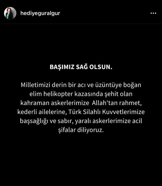 HEDİYE GÜRAL GÜR