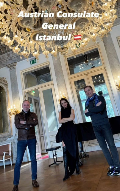 AVUSTURYA BAŞKONSOLOSU GERHARD LUTZ, MELİSA TAPAN VE MODACI ATIL KUTOĞLU İLE BİR TOPLANTI GERÇEKLEŞTİRDİ.