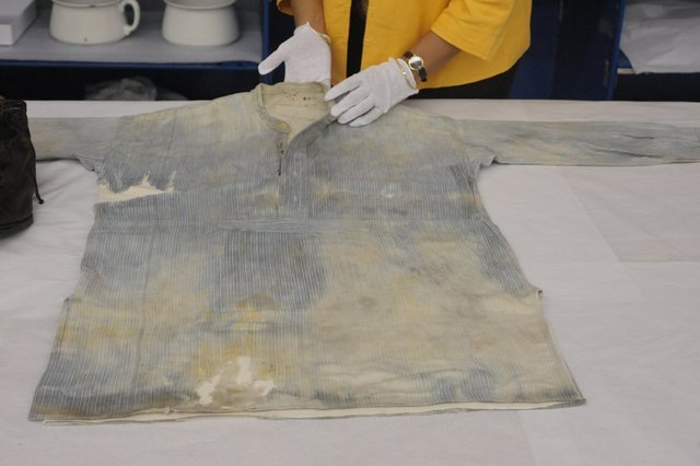  3'üncü sınıf yolcusu W. Allen'ın gömleği.