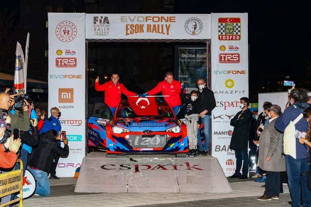 İŞ İNSANI ERKAN GÜRAL EUROPEAN RALLY TROPHY ESOK ESKİŞEHİR YARIŞLARINA KATILDI. -   -   -  