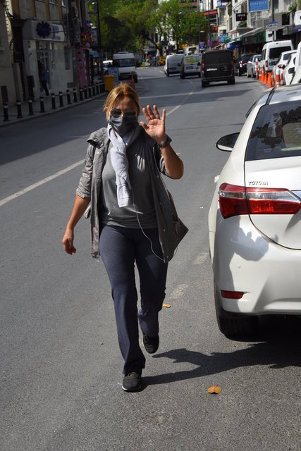 ZEYNEP ÇARMIKLI BEBEK'TE YÜRÜYÜŞ YAPANLAR ARASINDAYDI.