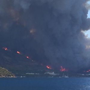 Bir orman yangını da Marmaris'te çıktı!