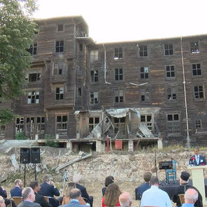 Büyükada Rum Yetimhanesi restorasyon hazırlıkları başladı