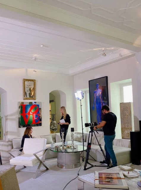 ELİF DÜRÜST, SANAT PROGRAMININ ÇEKİMLERİNE BAŞLADI
