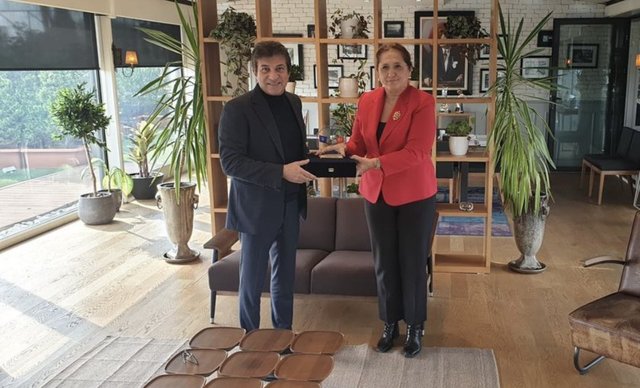 KOSOVA BAŞKONSOLOSU SUZAN NOVOBRDALİJA, İŞ İNSANI SÜLEYMAN ORAKÇIOĞLUNU ZİYARET ETTİ. -  