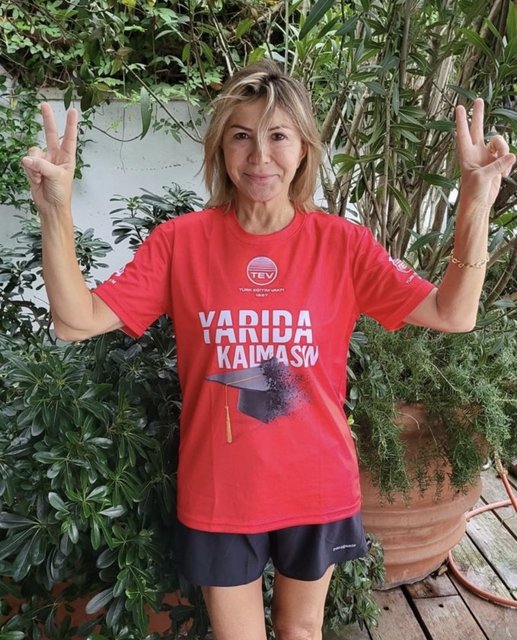 BOYNER HOLDİNG YÖNETİM KURULU ÜYESİ İŞ KADINI ÜMİT BOYNER İSTANBUL MARATONU'NA TÜRK EĞİTİM VAKFI BURSİYERLERİNE KATKI SAĞLAMAK İÇİN KATILDI.