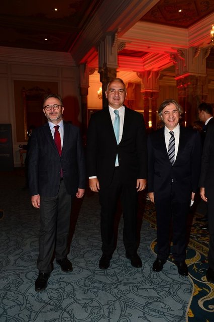 KÜLTÜR VE TURİZM BAKANI MEHMET NURİ ERSOY'UN EV SAHİPLİĞİNDE DÜZENLENEN KORKUT ATA TÜRK DÜNYASI FİLM FESTİVALİ'NE, KÜLTÜR VE TURİZM BAKAN YARDIMCISI AHMET MİSBAH DEMİRCAN VE COŞKUN YILMAZ DA KATILDI.