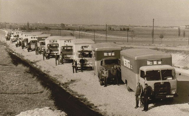 Eti'nin ilk satış filosu. (1971)