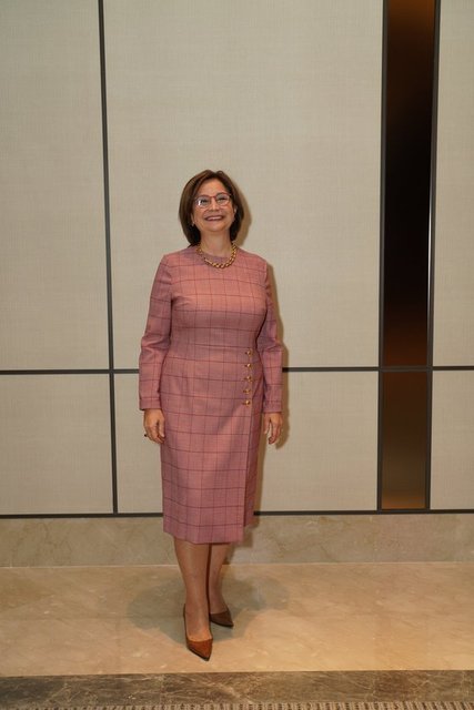KAGİDER BAŞKANI EMİNE ERDEM İŞ KADINLARINI BULUŞTURAN DAVETE KATILDI.
