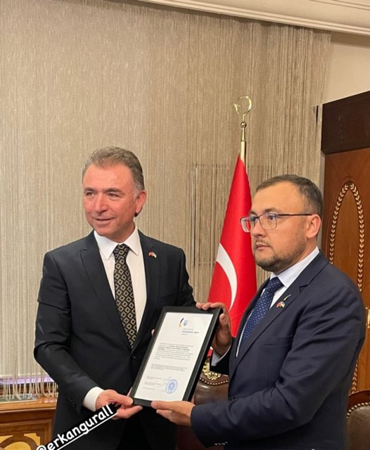 NG KÜTAHYA SERAMİK PORSELEN'İN YÖNETİM KURULU BAŞKANI ERKAN GÜRAL, UKRAYNA FAHRİ KONSOLOSLUĞUNA ATANDI.