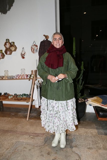 AYTEN DANIŞMAN DAVETTE MARKANIN KIŞ KOLEKSİYONUNU İNCELEDİ.