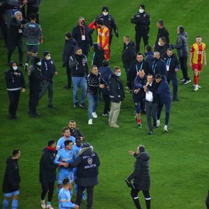 Yeni Malatyaspor-Kayserispor maçının ardından gerginlik