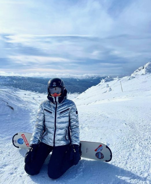 ALPİN ALBAYRAK COURCHEVEL'DE KAYAK YAPTI