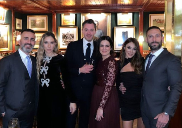 ALLAN HAKKO İLE MERVE OFLAZ, NIV-ROMİNA GARİH ÇİFTİYLE BİRLİKTE YAKIN ARKADAŞLARININ EVLİLİK KUTLAMASINA KATILDI