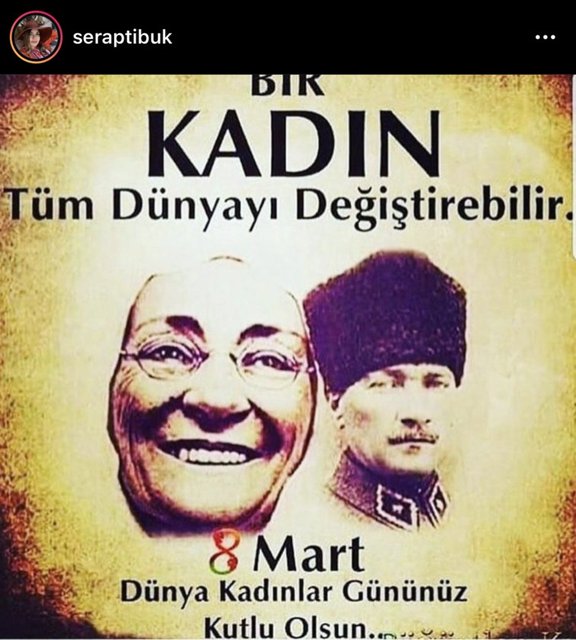 SERAP TİBUK ÖZEL PAYLAŞIMIYLA ANLAMLI GÜNÜ KUTLAMAYI İHMAL ETMEDİ.