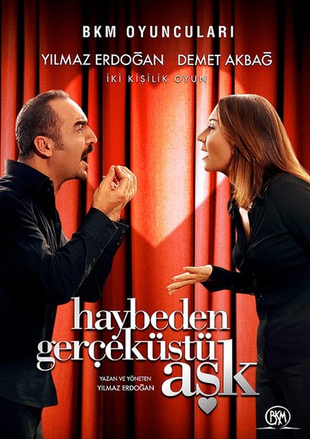 HAYBEDEN GERÇEKÜSTÜ AŞK (2007)Sahneye kadın - erkek ilişkisinin başlangıcından bittiği yere kadar olan sürecinde yaşananları taşıdı.