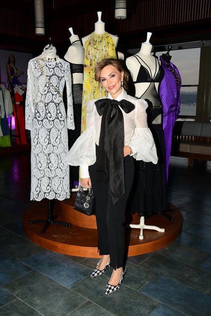 MODA TUTKUNU FERYAL GÜLMAN DA ETKİNLİKTE YER ALAN İSİMLERDENDİ.