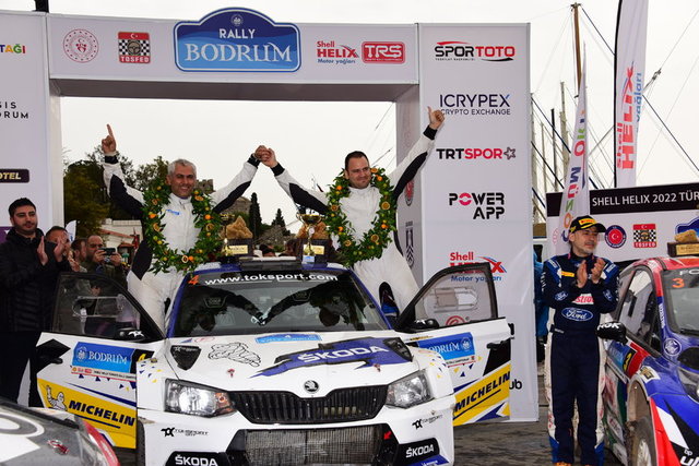 RALLY BODRUM TOKSPORT WRT TAKIMINDAN ORHAN AVCIOĞLU- BURÇİN KORKMAZ EKİBİNİN LİDERLİĞİYLE SONUÇLANDI. 