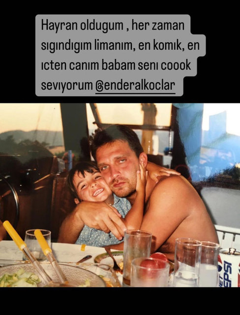 GENÇ SOSYETİK ASLIŞAH ALKOÇLAR DEMİRAĞ BABASI ENDER ALKOÇLAR'IN YENİ YAŞINI KUTLADI.