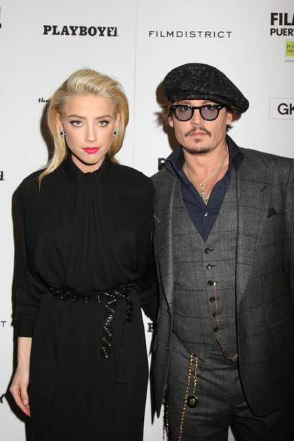 JOHNNY DEPP, AMBER HEARD