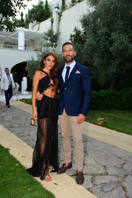 MERVE OFLAZ İLE ALLAN HAKKO, BODRUM'DA DÜĞÜNE BİRLİKTE KATILDI