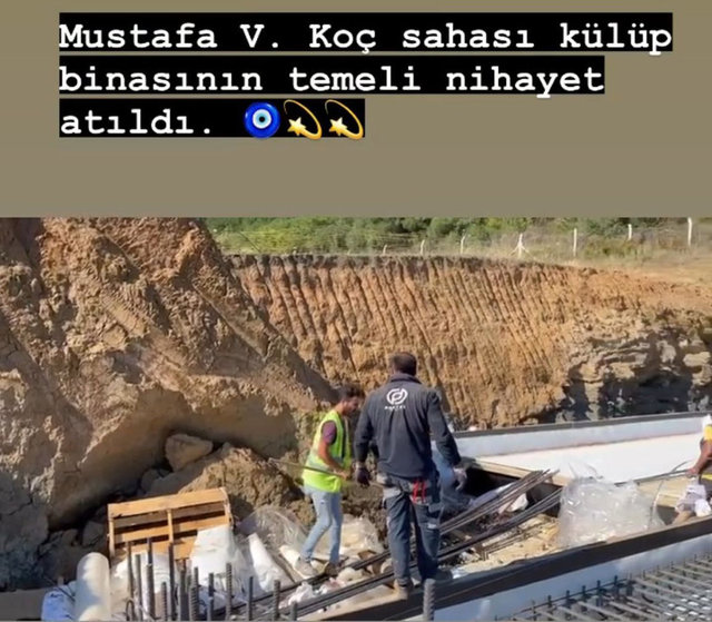 2017 YILINDA YAPIMINA BAŞLANAN MUSTAFA V. KOÇ GOLF TESİSİ'NİN SON HALİNİ EŞİ CAROLINE KOÇ TAKİPÇİLERİYLE PAYLAŞTI.